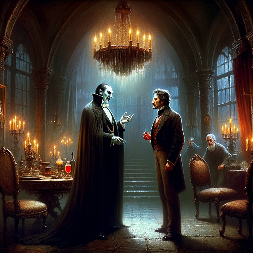 드라큘라 연상 이미지