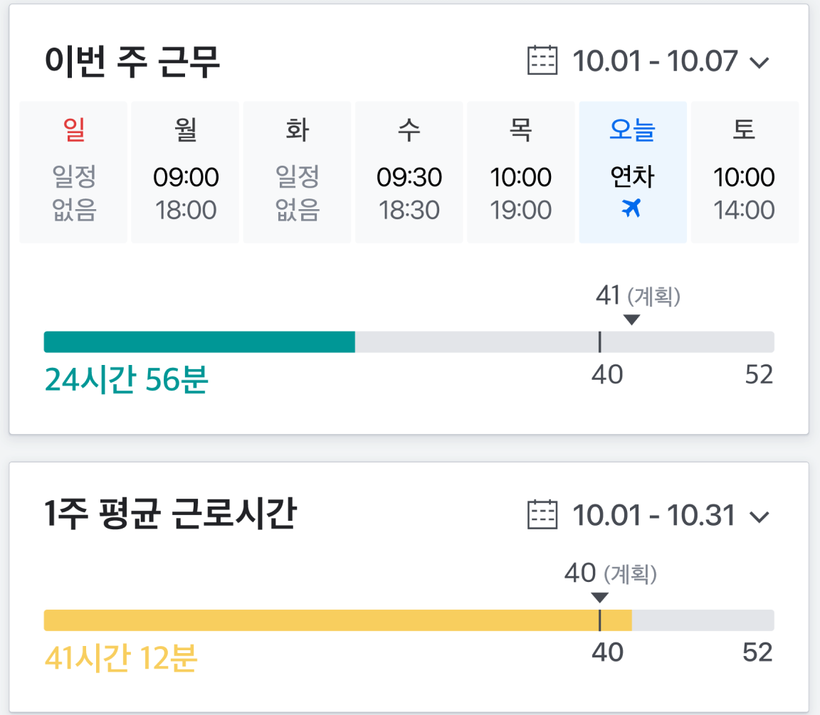 시프티주휴수당계산기