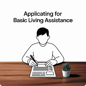 기초생활수급자 신청방법 이미지
