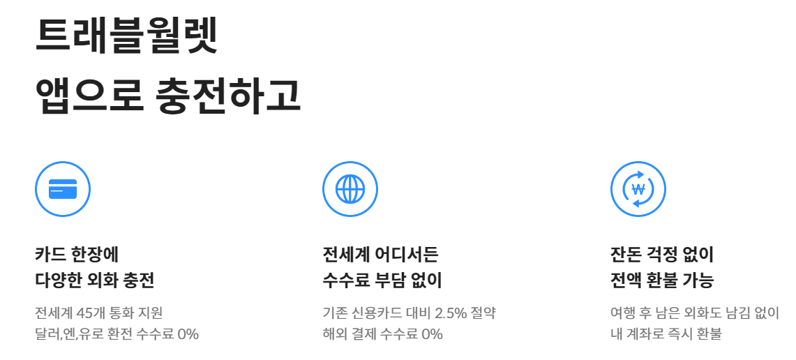 트래블월렛 엔화 환전 방법