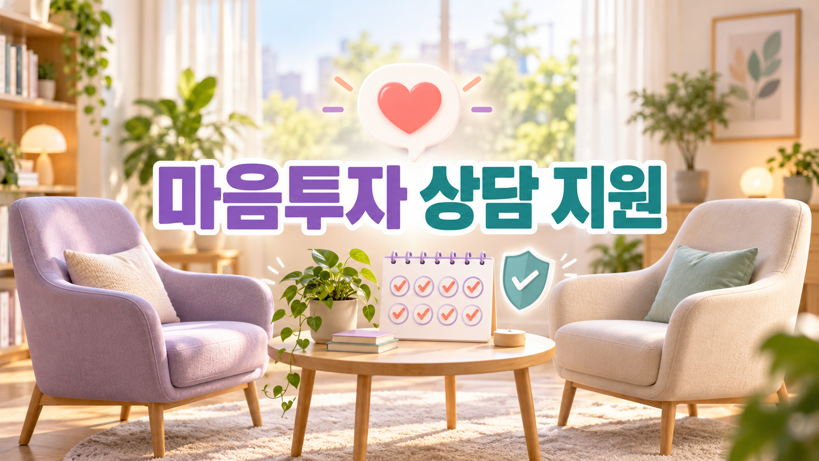 우울&middot;불안 극복 지원금! 전 국민 마음투자 지원사업 본인부담금 및 신청 5단계