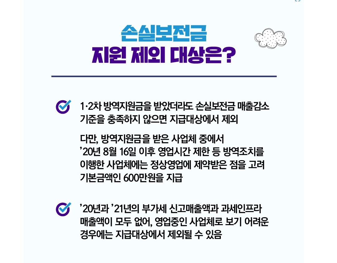 손실보전금신청