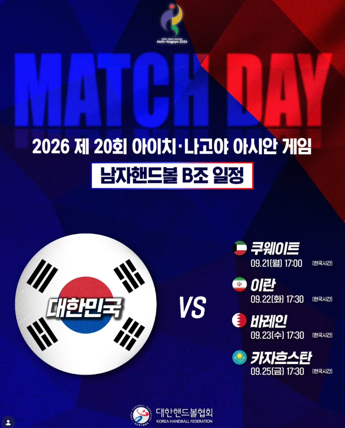 아시안게임 핸드볼