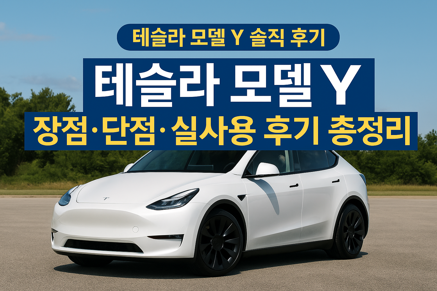테슬라 모델 Y 솔직 후기🚗 전기차 끝판왕일까? 장점&middot;단점 총정리