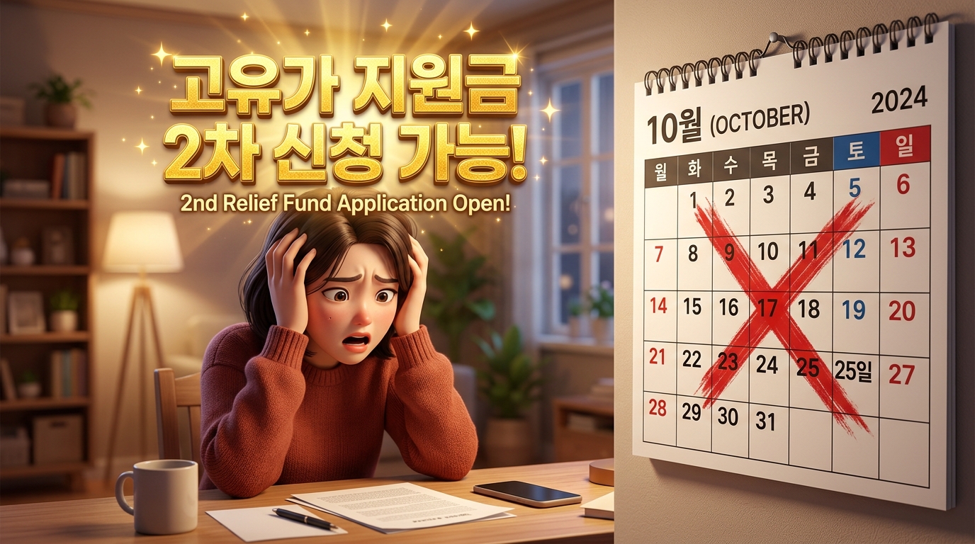 고유가 지원금 신청기간 놓쳤을 때 대처법 및 2차 신청 안내 썸네일
