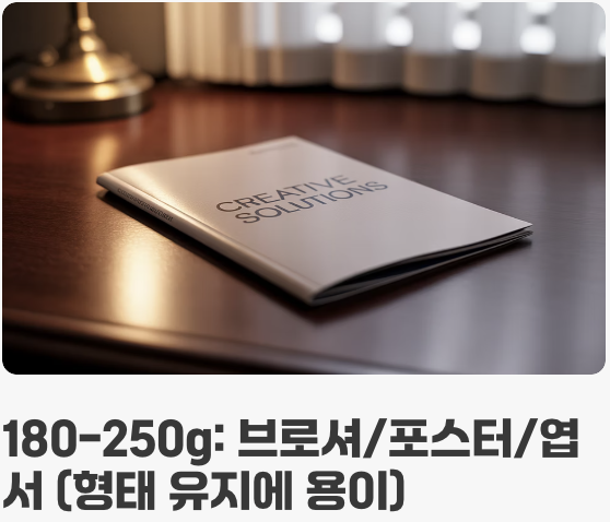 용도에 맞는 '두께'를 선택하는 지혜