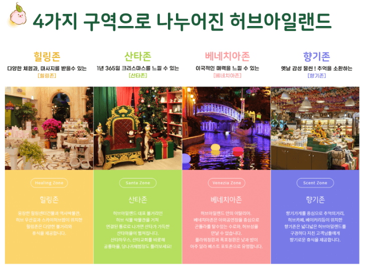 허브아일랜드-볼거리-즐길거리