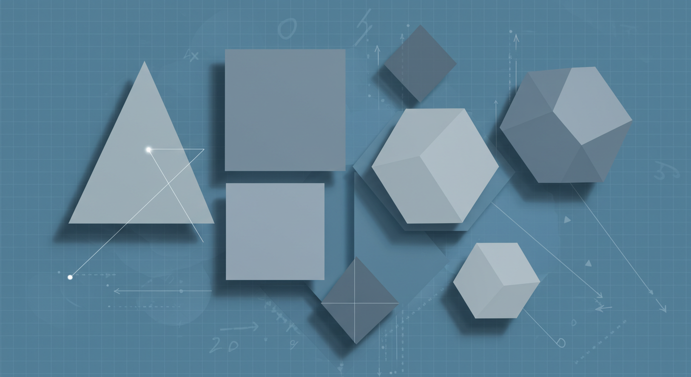 정다각형 내각 공식, 정다각형의 성질과 계산법