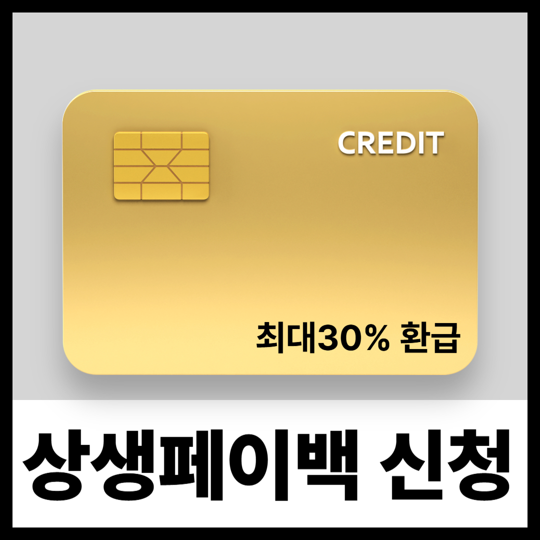 kb국민카드 상생페이백 신청