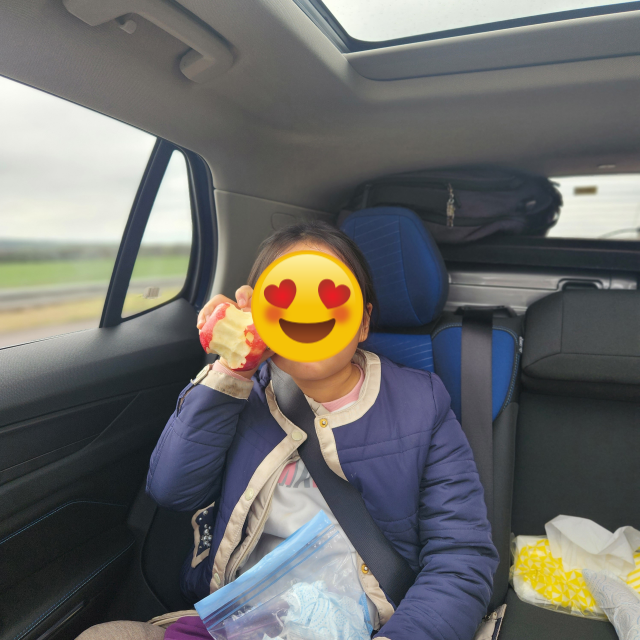 파리에서 퓌센 가는 길 점심