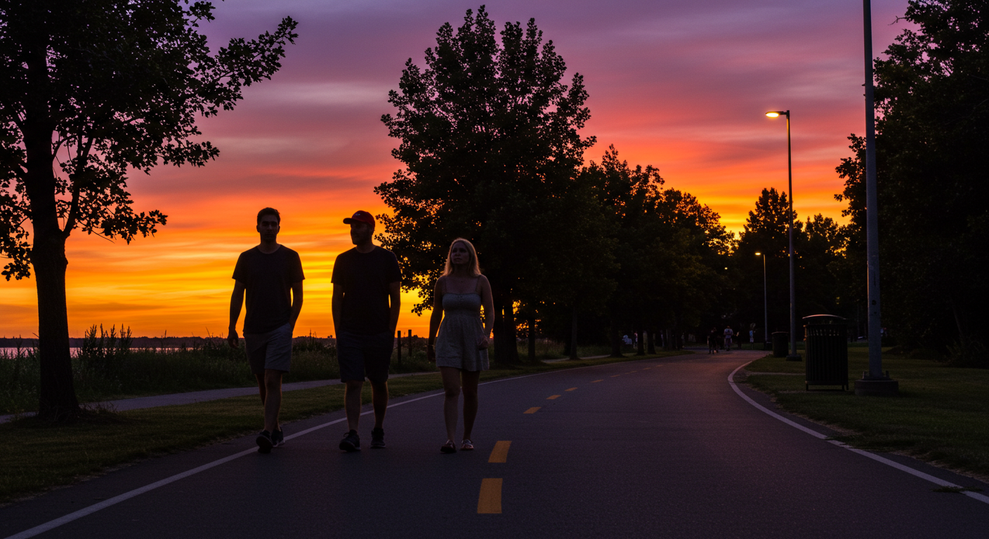 저녁 걷기 습관 변화 실천방법 효과