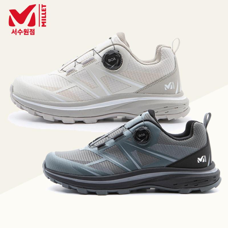 밀레 트레킹화 남성 여성 초경량 다이얼 워킹화