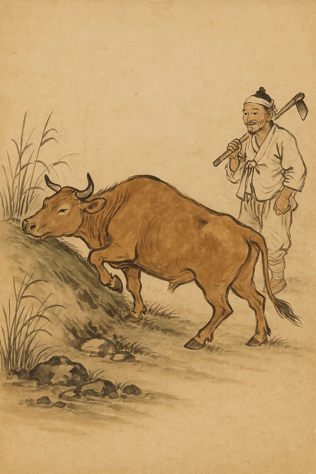 소도 언덕이 있어야 비빈다