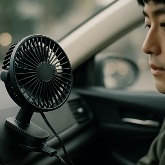 에어컨과 함께 쓰면 효과 200%, 차량용선풍기가 필수인 이유