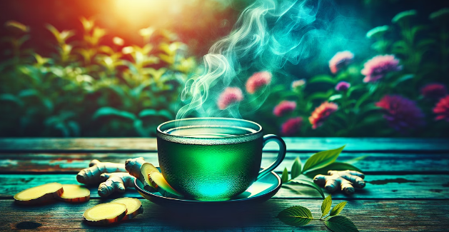 차 한 잔으로 비염 극복