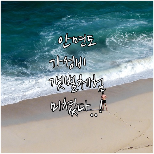 태안 안면도 가성비 숙소 베스트 5 ..