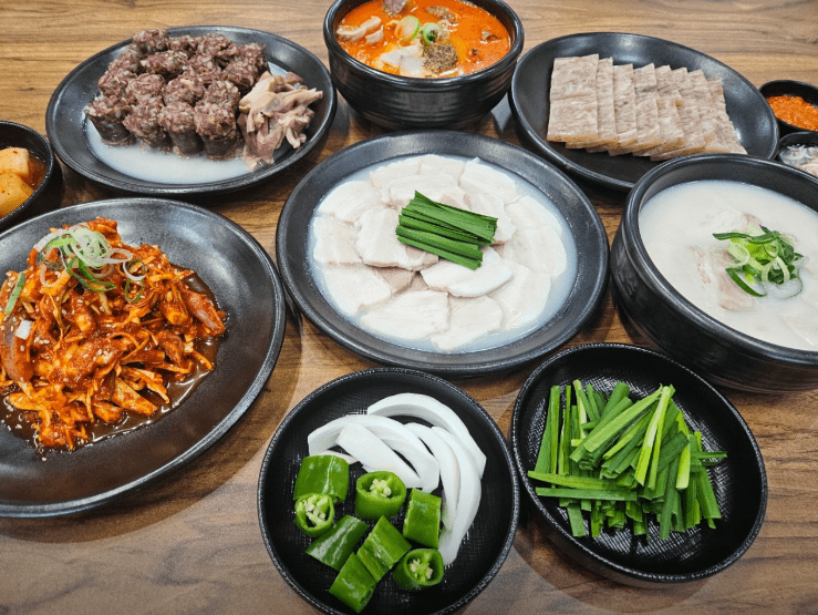 인천 서구 맛집 "송하옥" 음식