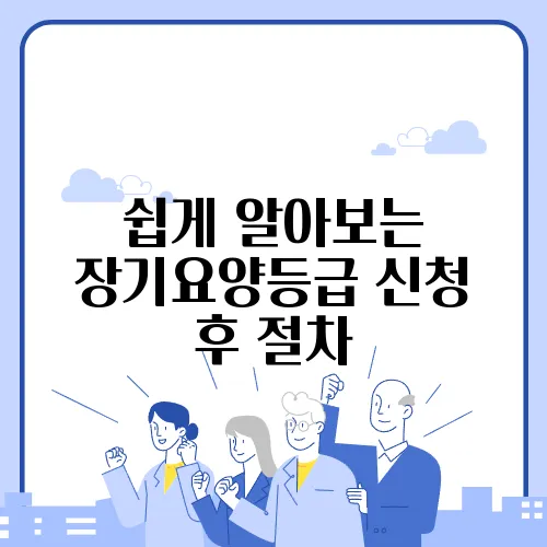 쉽게 알아보는 장기요양등급 신청 후 절차