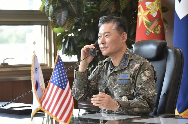 원인철 합참의장 시절