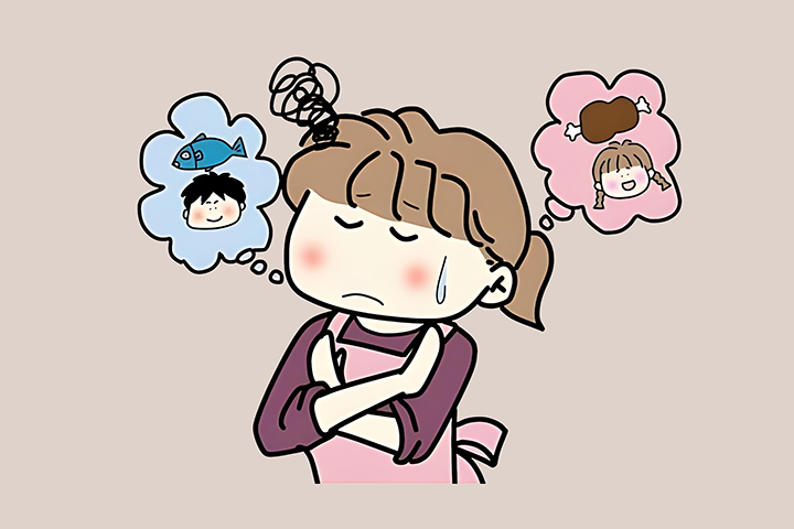 불규칙한-식습관으로-고민하는-여성