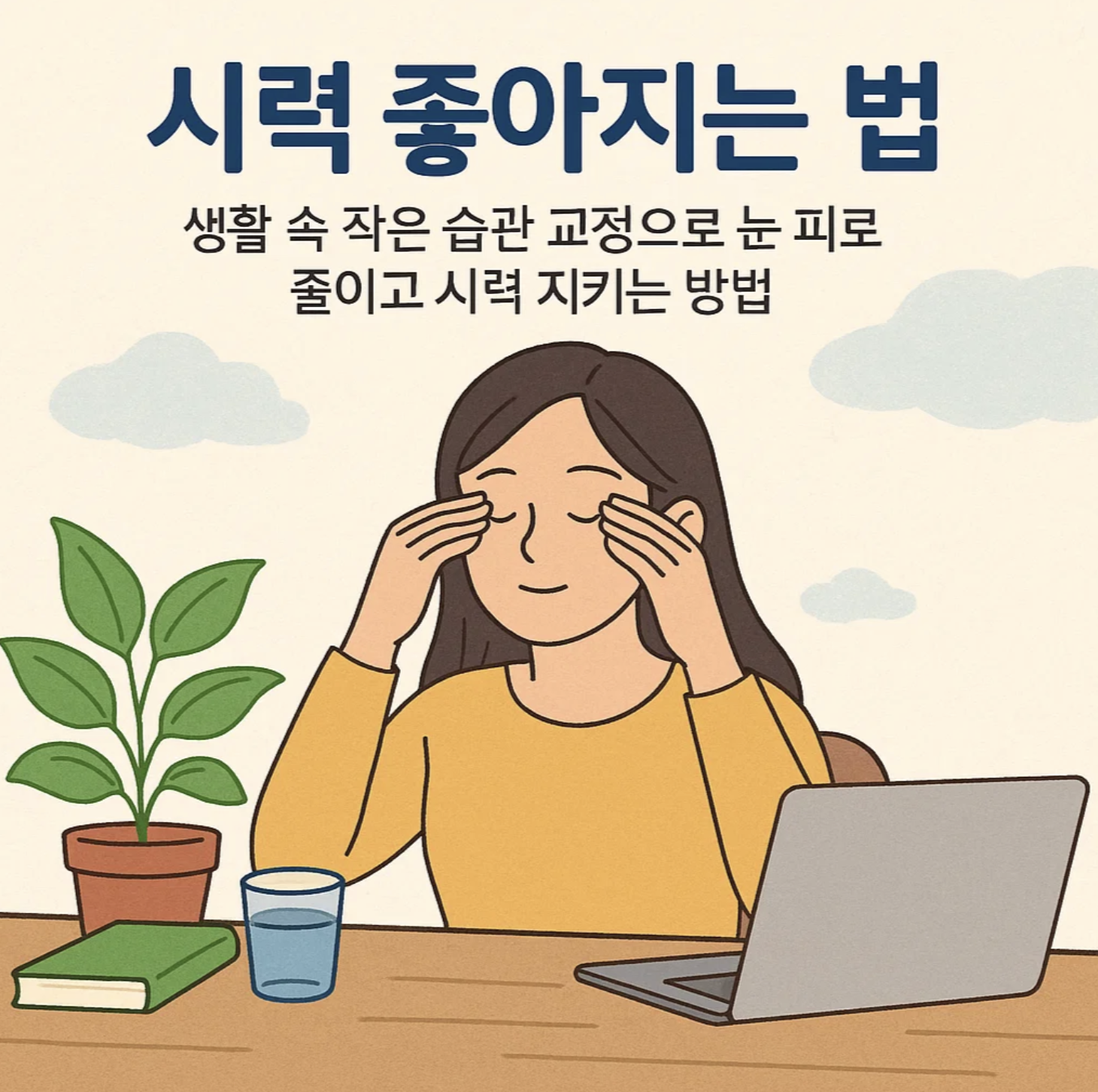 시력 좋아지는 법 생활 속 작은 습관 교정으로 눈 피로 줄이고 시력 지키는 방법