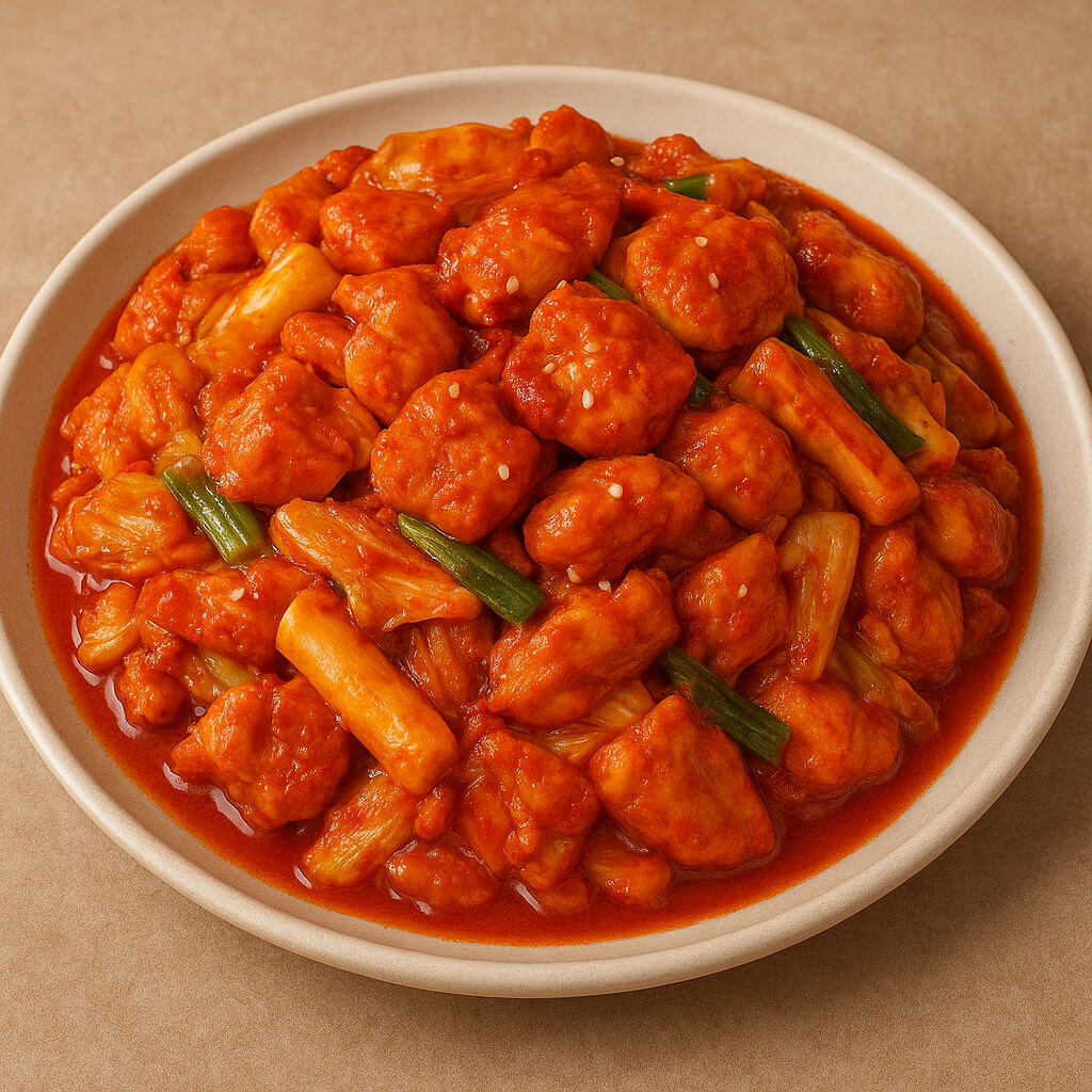 집에서 맛있게 먹는 닭갈비