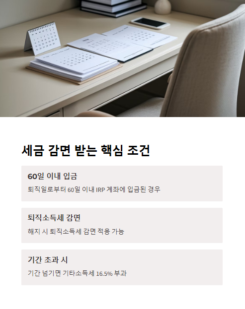 세금 감면 받는 핵심 조건