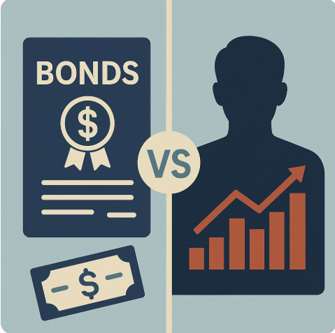 채권 vs 주식투자, 어떻게 다를까? — 구조·위험·수익·전략 완전정리 관련 사진