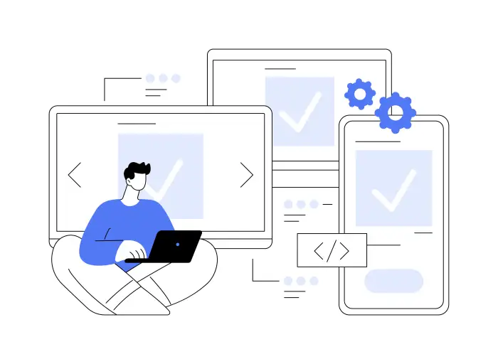 크로스 플랫폼 관련 일러스트