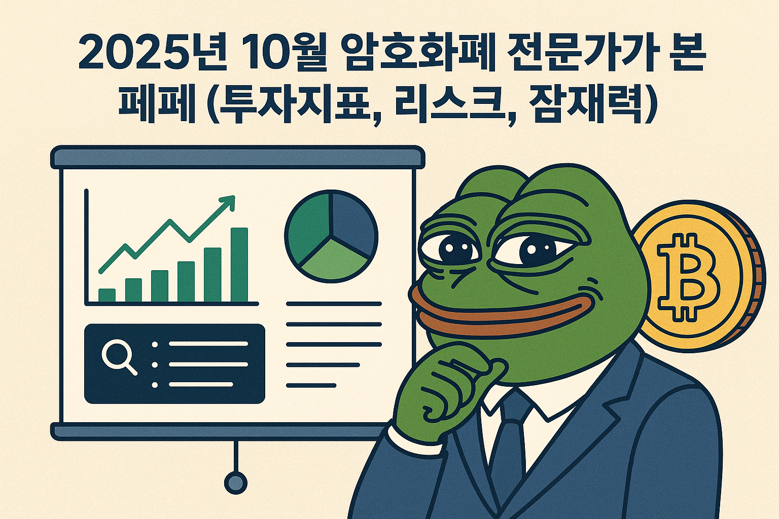 2025년 10월 암호화폐 전문가가 본 페페 (투자지표, 리스크, 잠재력) 이미지