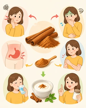 시나몬 가루 부작용 완화 방법 정리3