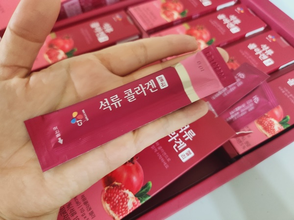 석류 콜라겐젤리 CJ웰케어 석류 콜라겐젤리 효능, 추석 선물 추천 사용후기