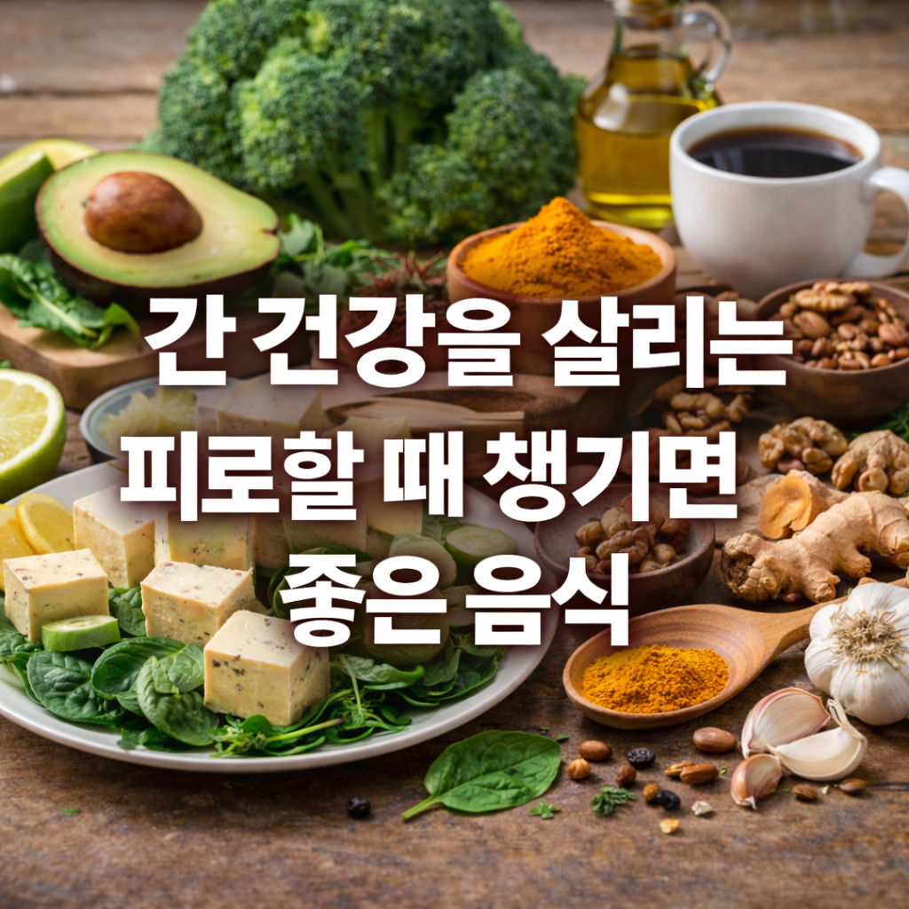 피로할 때 챙기면 좋은 음식 ❘ 간 건강을 살리는 회복 루틴 가이드