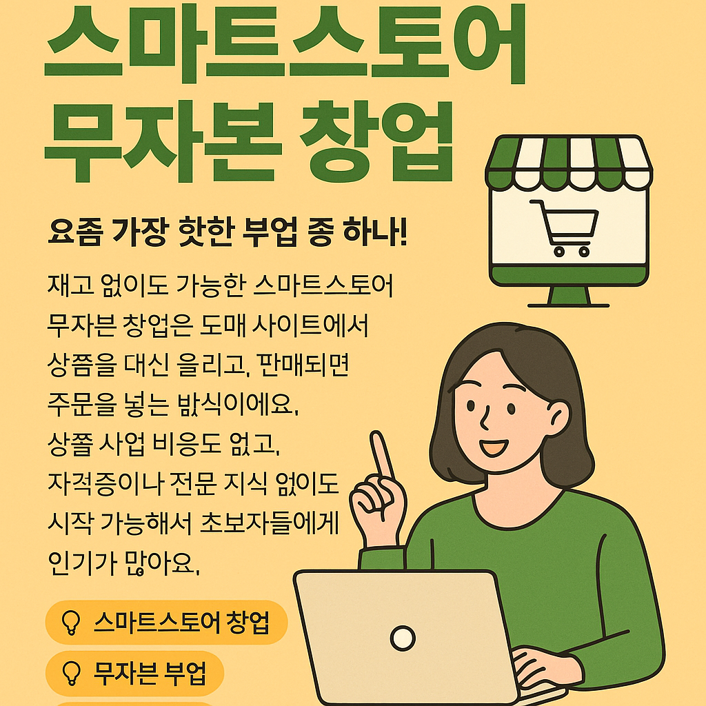 스마트스토어 무자본 창업