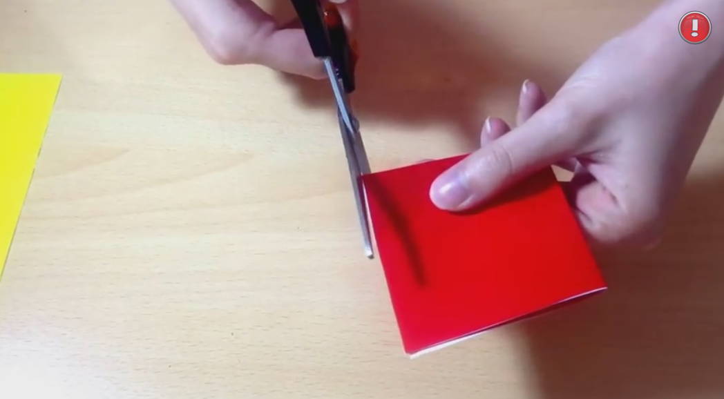 카네이션 꽃 접는 과정 사진