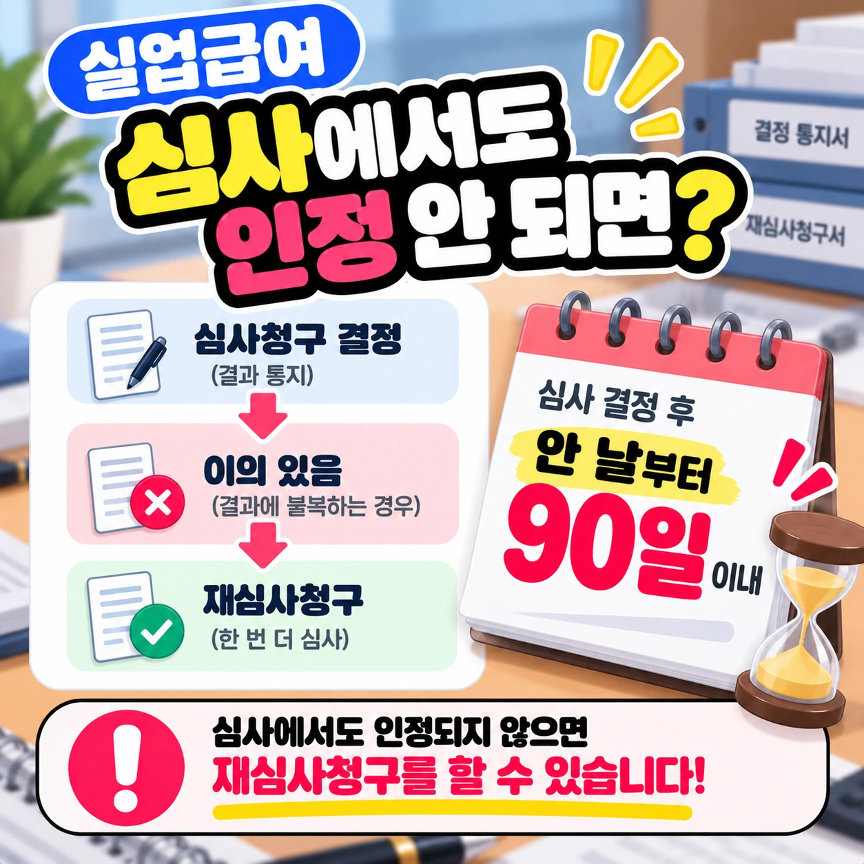 실업급여_심사청구_재심사청구_90일
