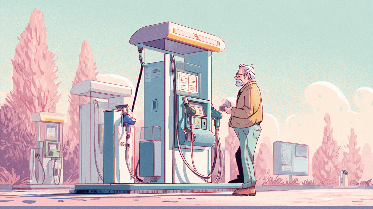 자동차 주유하는 법(초보 운전자)