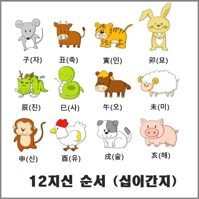 자축인묘진사오미 12간지 띠 2025년 성격_1