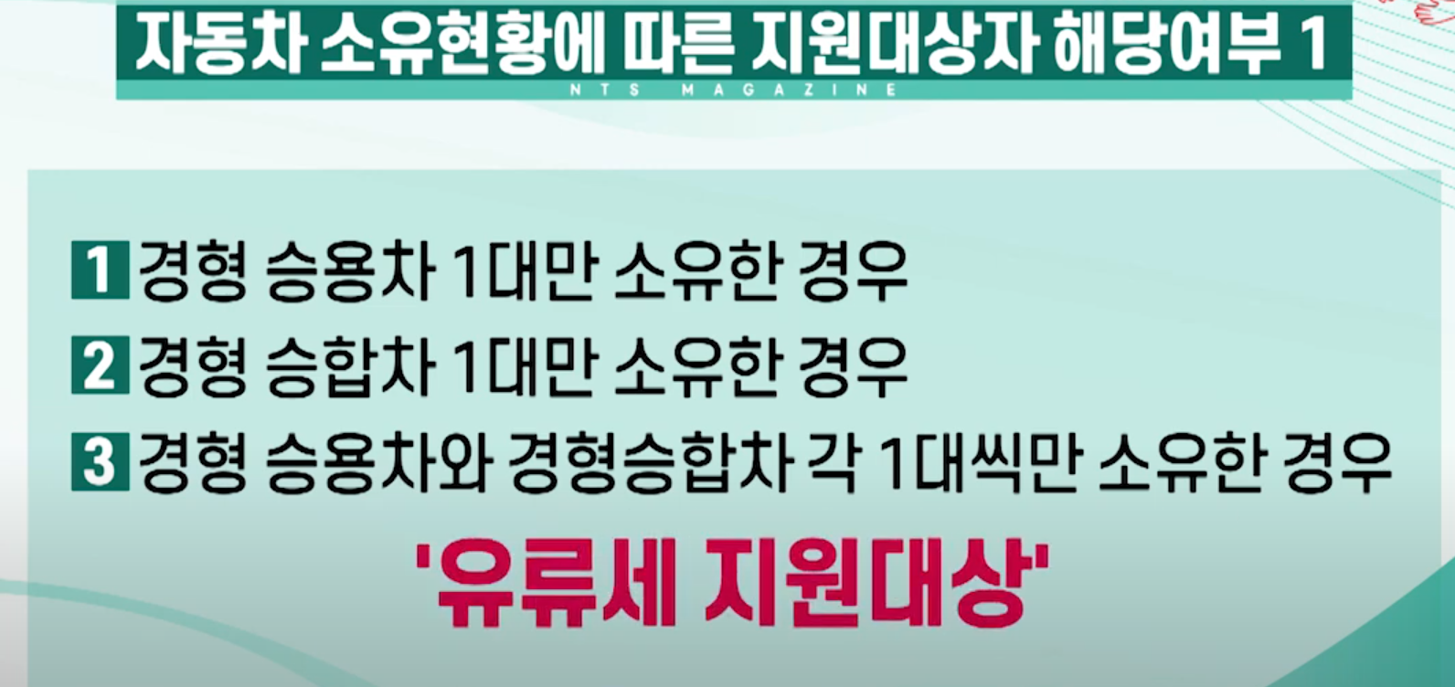 경차 유류세 환급