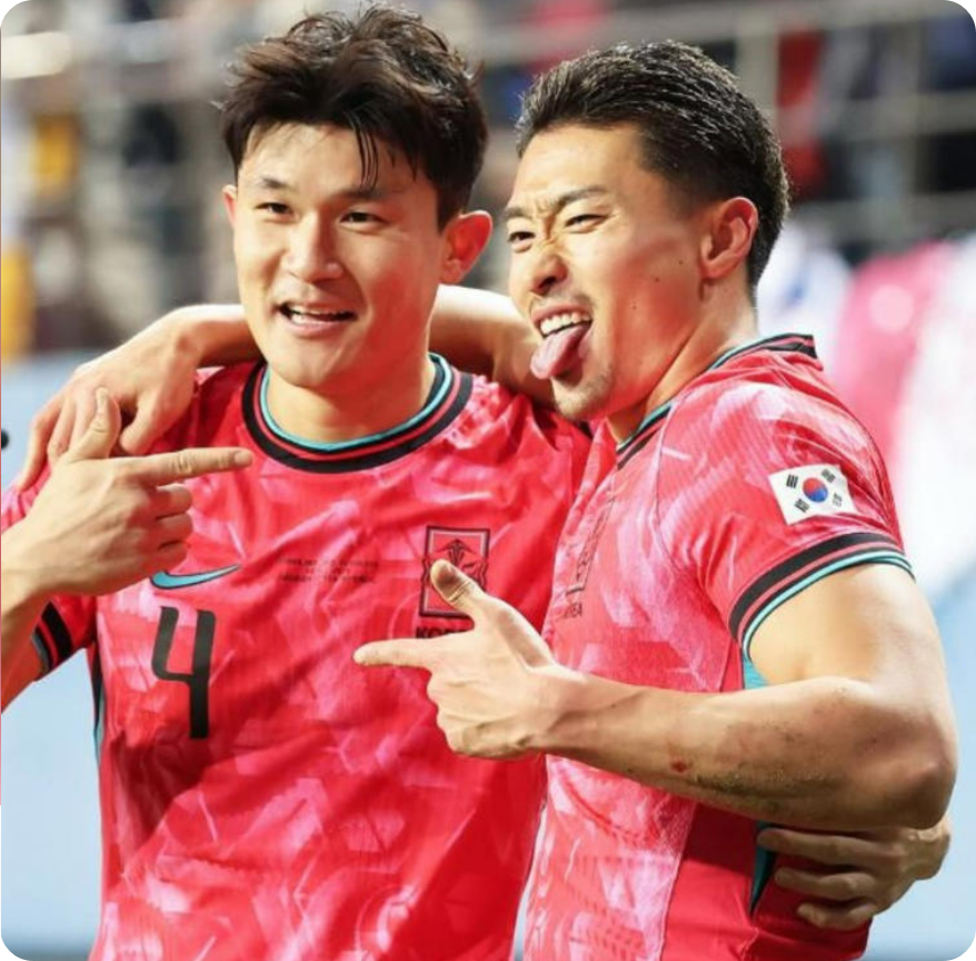 왼쪽부터 김민재(FC바이에른뮌헨), 조규성(미트윌란) [사진=FC 바이에른 뮌헨 인스타그램]