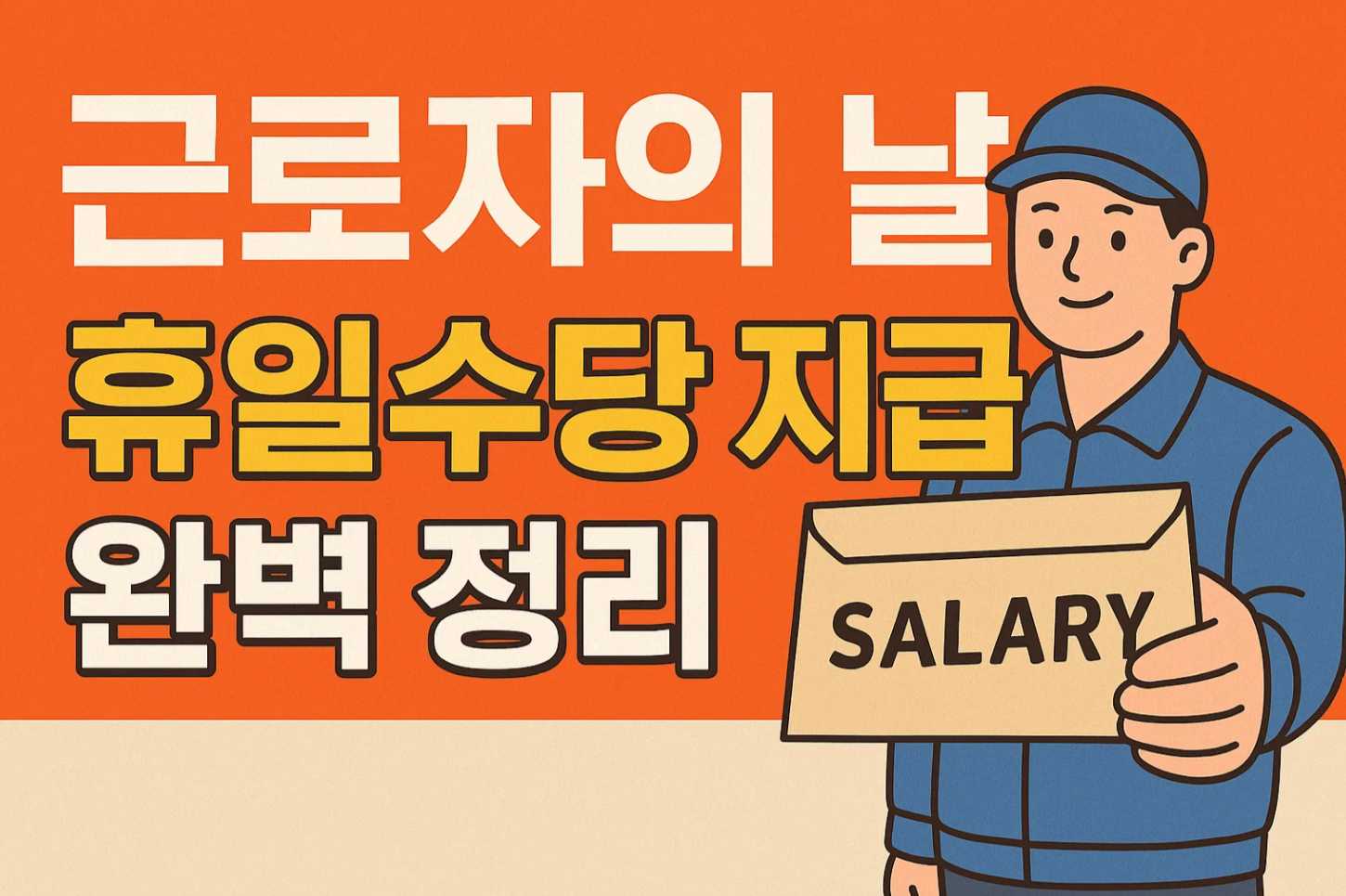 근로자의 날 휴일수당 지급 완벽 정리