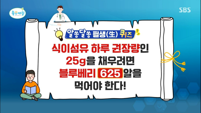 식이섬유 효능 하루 권장 섭취량