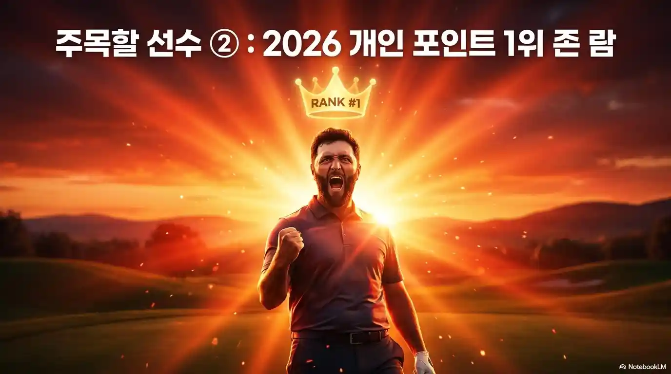 존 람 2026 LIV 골프 개인 포인트 1위 Legion XIII 시즌 최강 우승 후보 1순위
