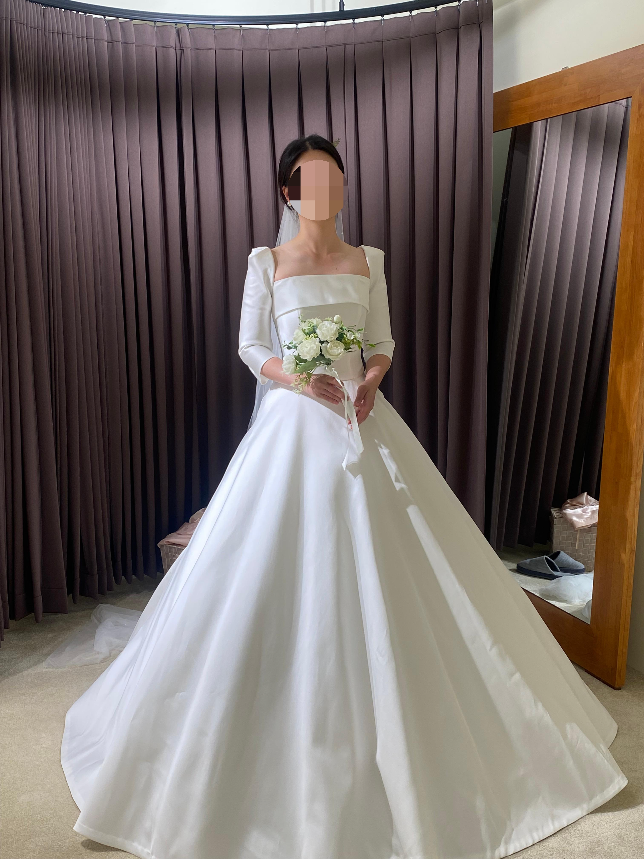 크리아뜰리에 본식 드레스투어 후기 촬영가능 야외촬영드레스 실크드레스