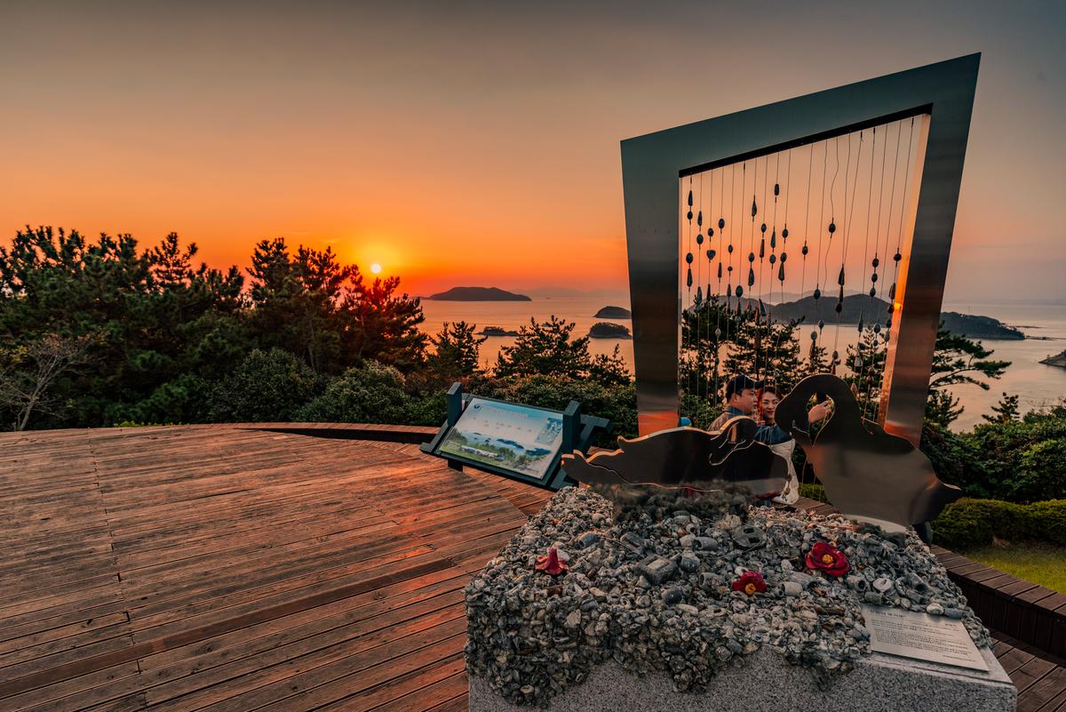 통영 가볼만한 곳 달아공원 이미지