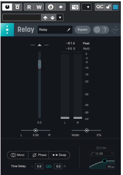 iZotope의 IPC_릴레이(Relay) 사용 방법