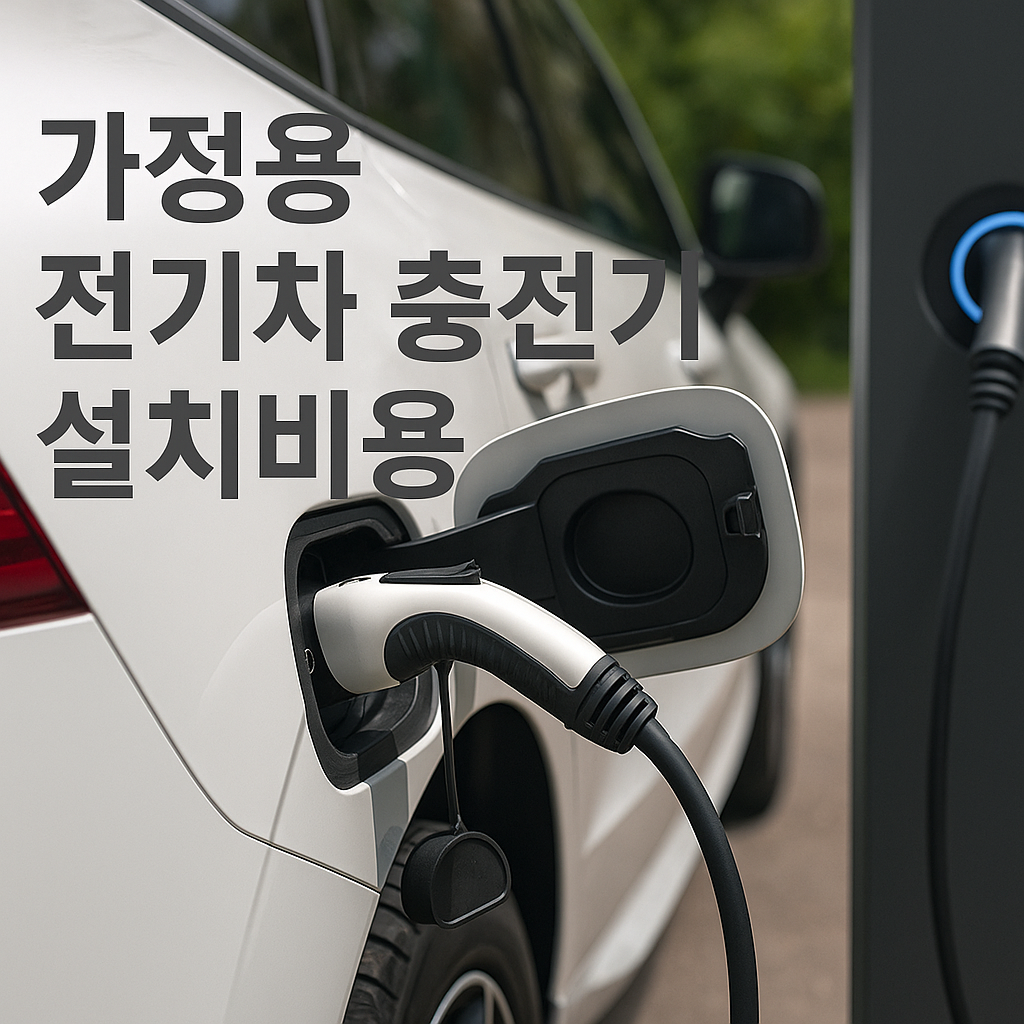 가정용 전기차 충전기 설치비용