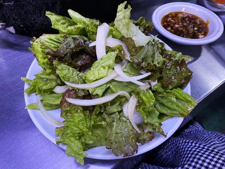 백화양곱창-상추겉절이