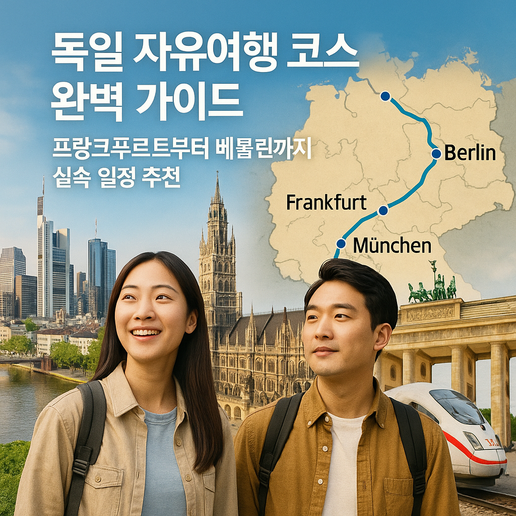 독일 자유여행 코스 완벽 가이드 프랑크푸르트부터 베를린까지 실속 일정 추천