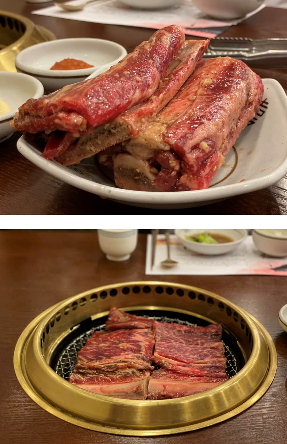 가보정-점심특선-미국산-양념갈비-정식-2인분-고기양